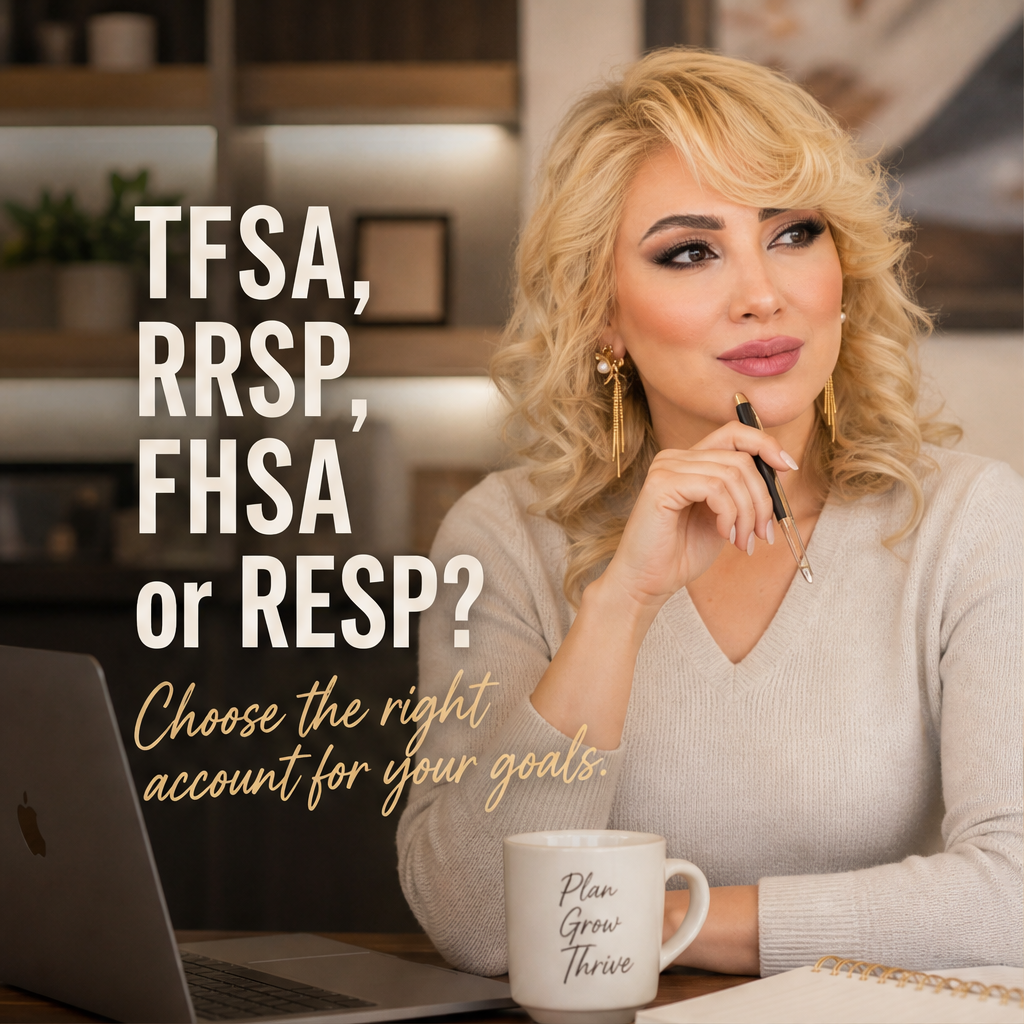 TFSA, RRSP, FHSA or RESP? Choose the right account for your goals